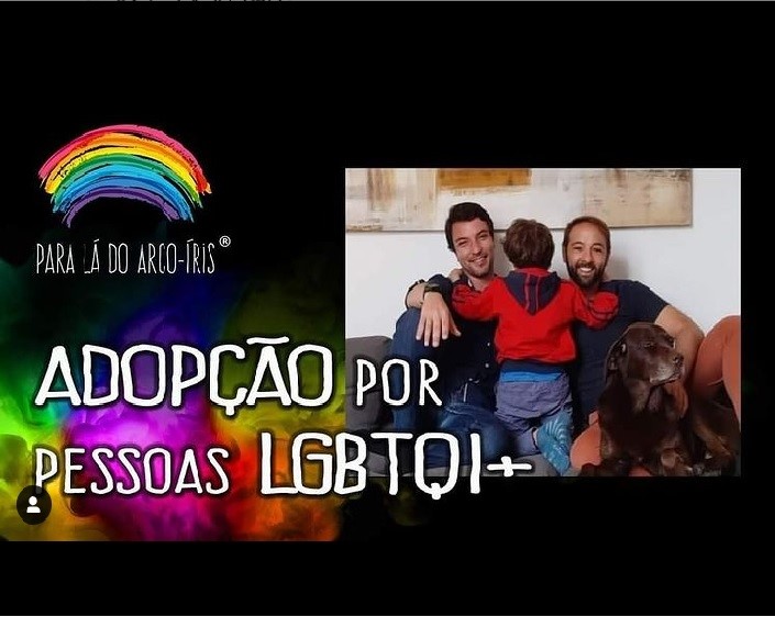 Adoção por pessoas LGBTQI+ Programa “Para lá do Arco-Iris” de Hélder Bértolo
